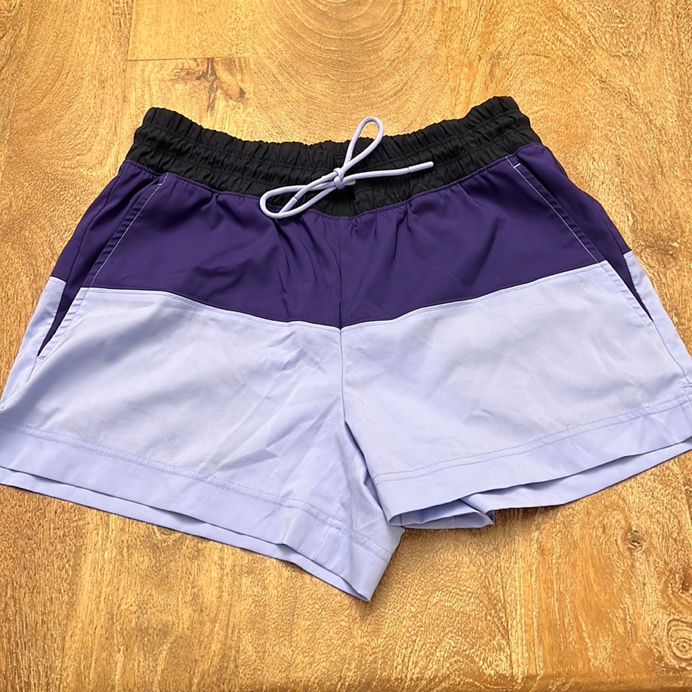 Athleta Color Block Shorts